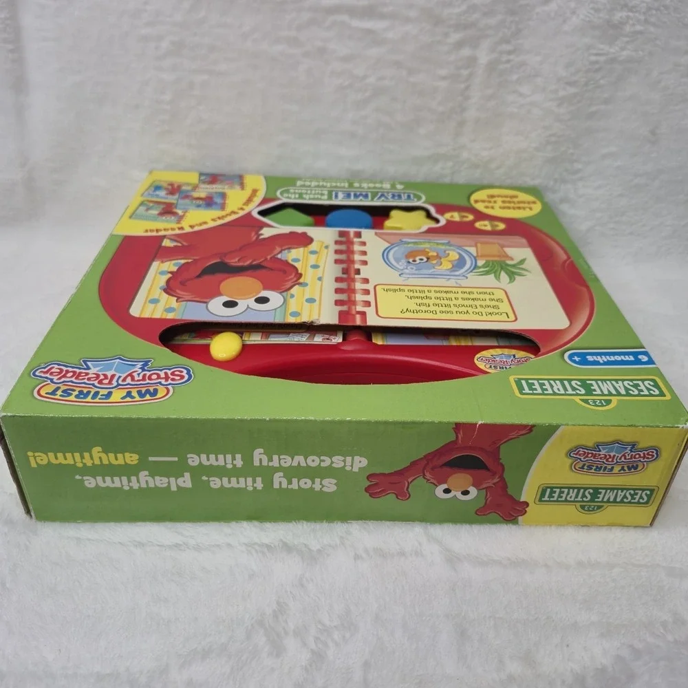 ELMO 2013 My First Story Reader 4 Books Storybook Library Sesame Street